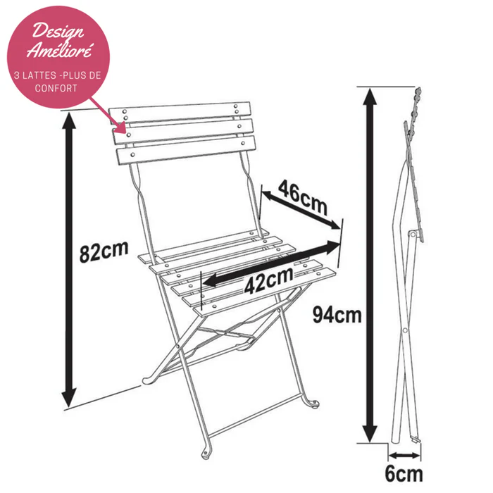 Alessia Bistro - White - Image 9