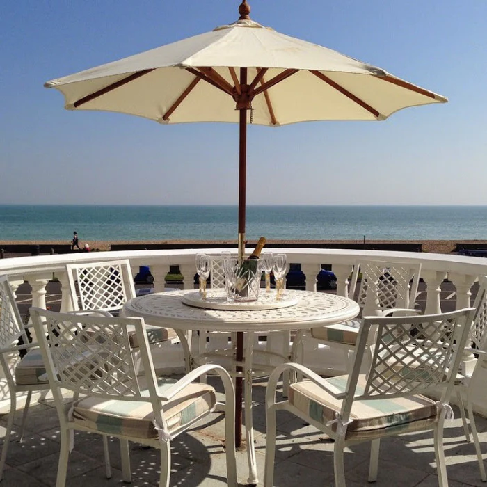 Alice Table 4 Seater Set - White - Image 9