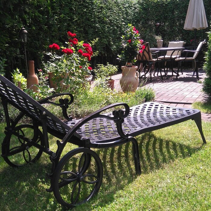 Amber Lounger Set - Antique Bronze - Image 3