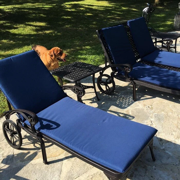 Amber Lounger Set - Antique Bronze - Image 5