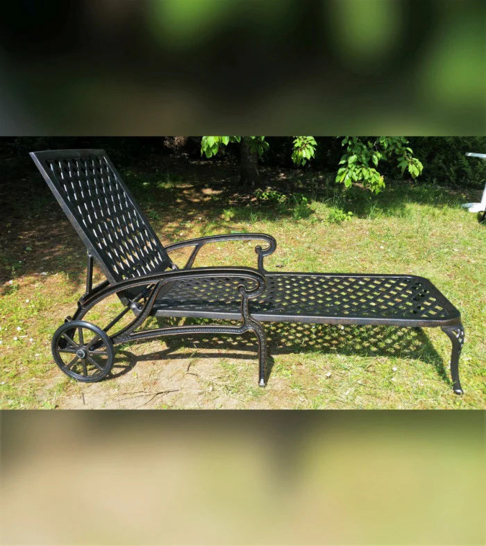 Amber Lounger Set - Antique Bronze - Image 7