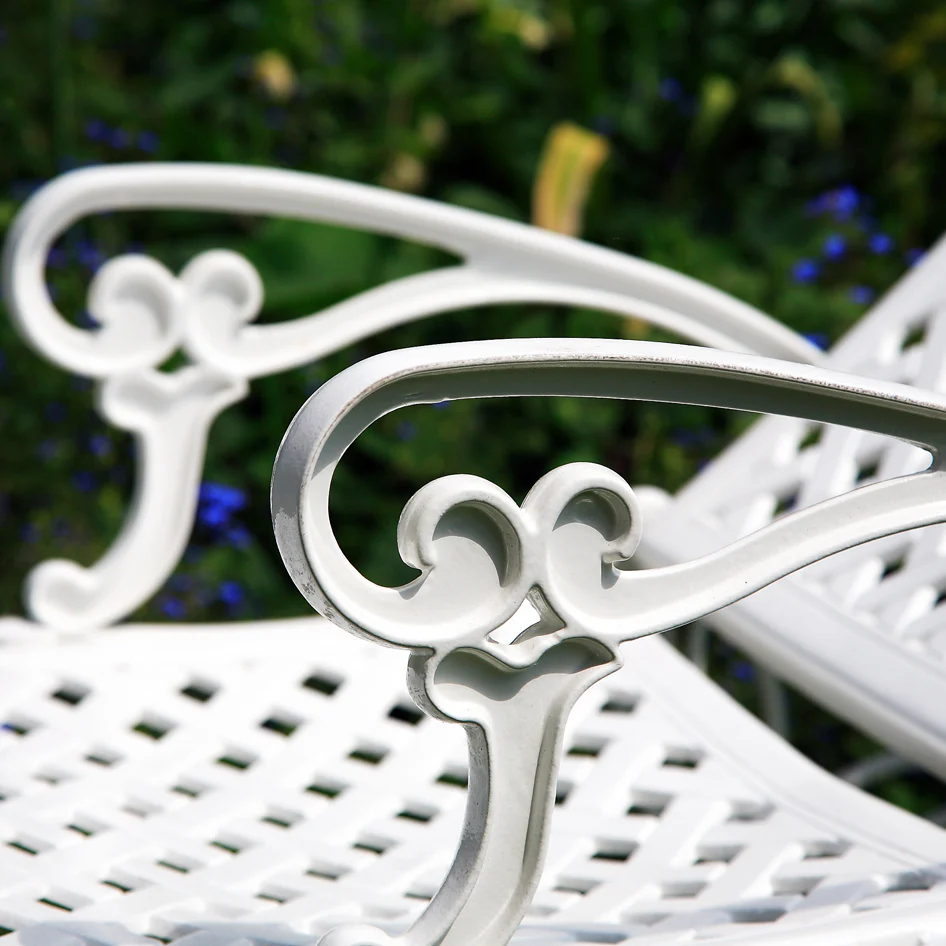 Amber Lounger - White - Image 2