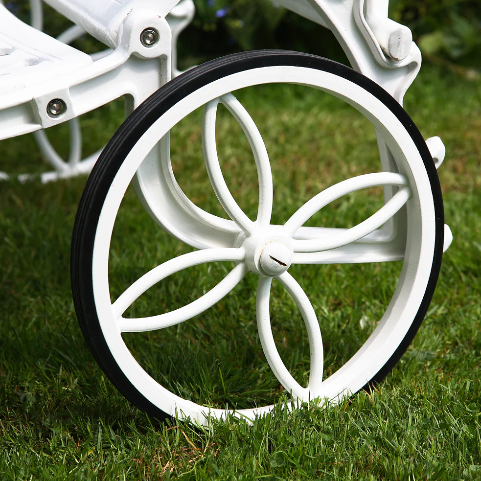 Amber Lounger - White - Image 6