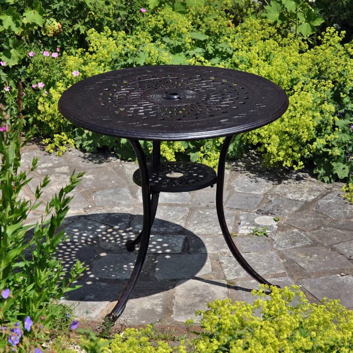 Anna Table 4 Seater Set - Antique Bronze - Image 11