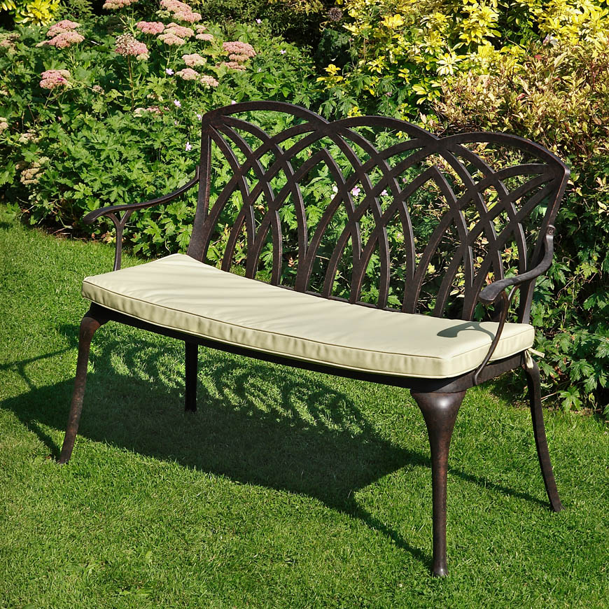 April Bench - Antique Bronze - Image 2