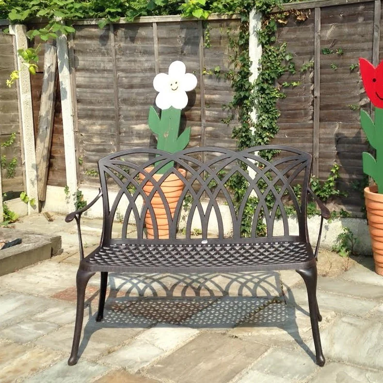 April Bench - Antique Bronze - Image 3