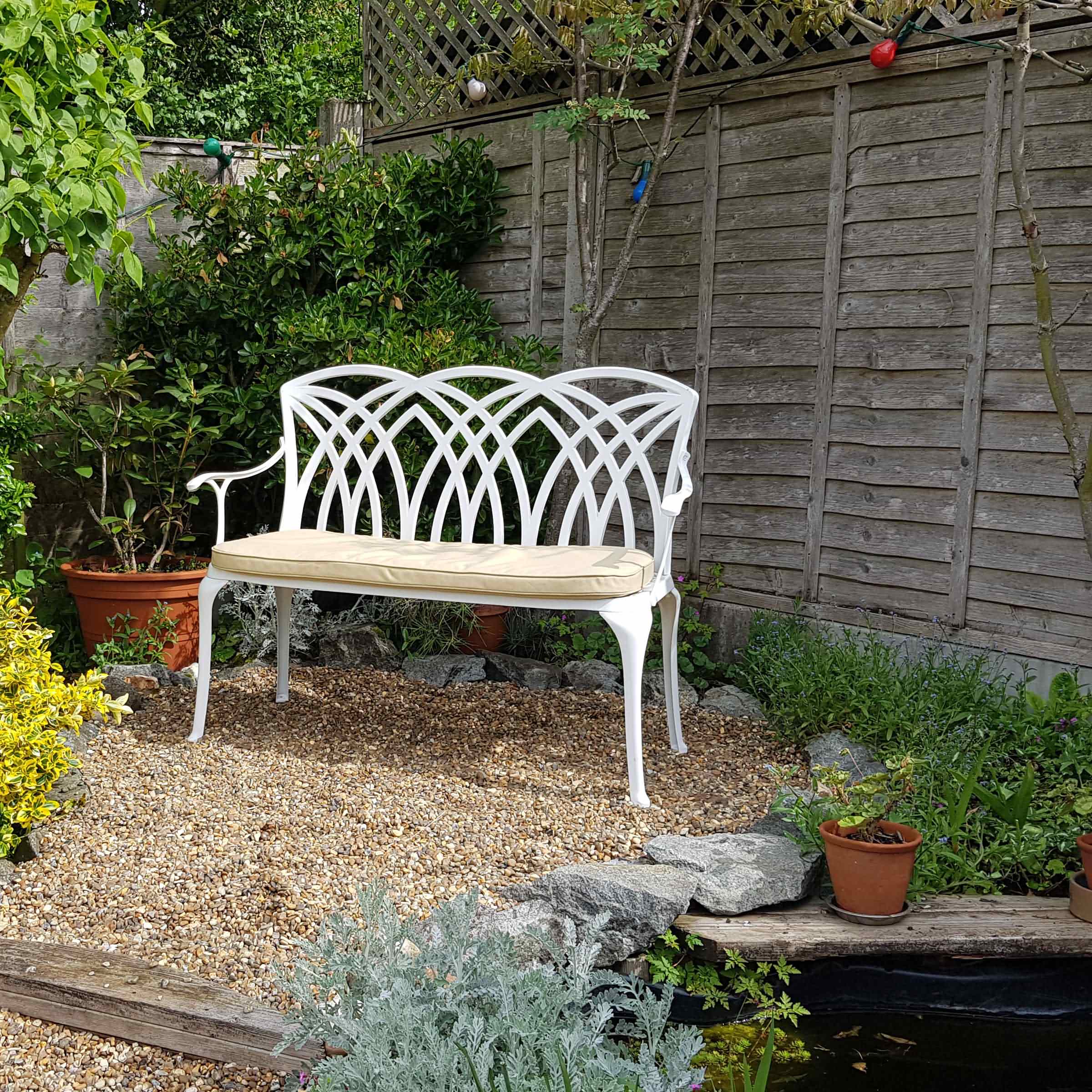 April Bench Set - White - Image 6