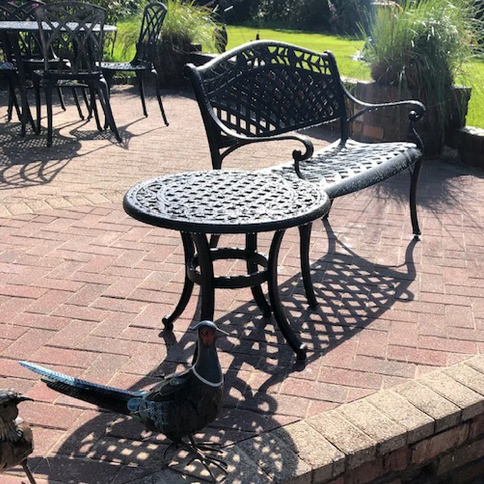 Ava Table - Antique Bronze - Image 8