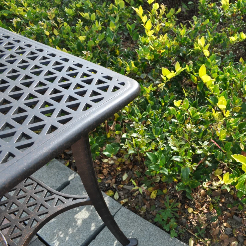 BBQ Table - Antique Bronze - Image 3