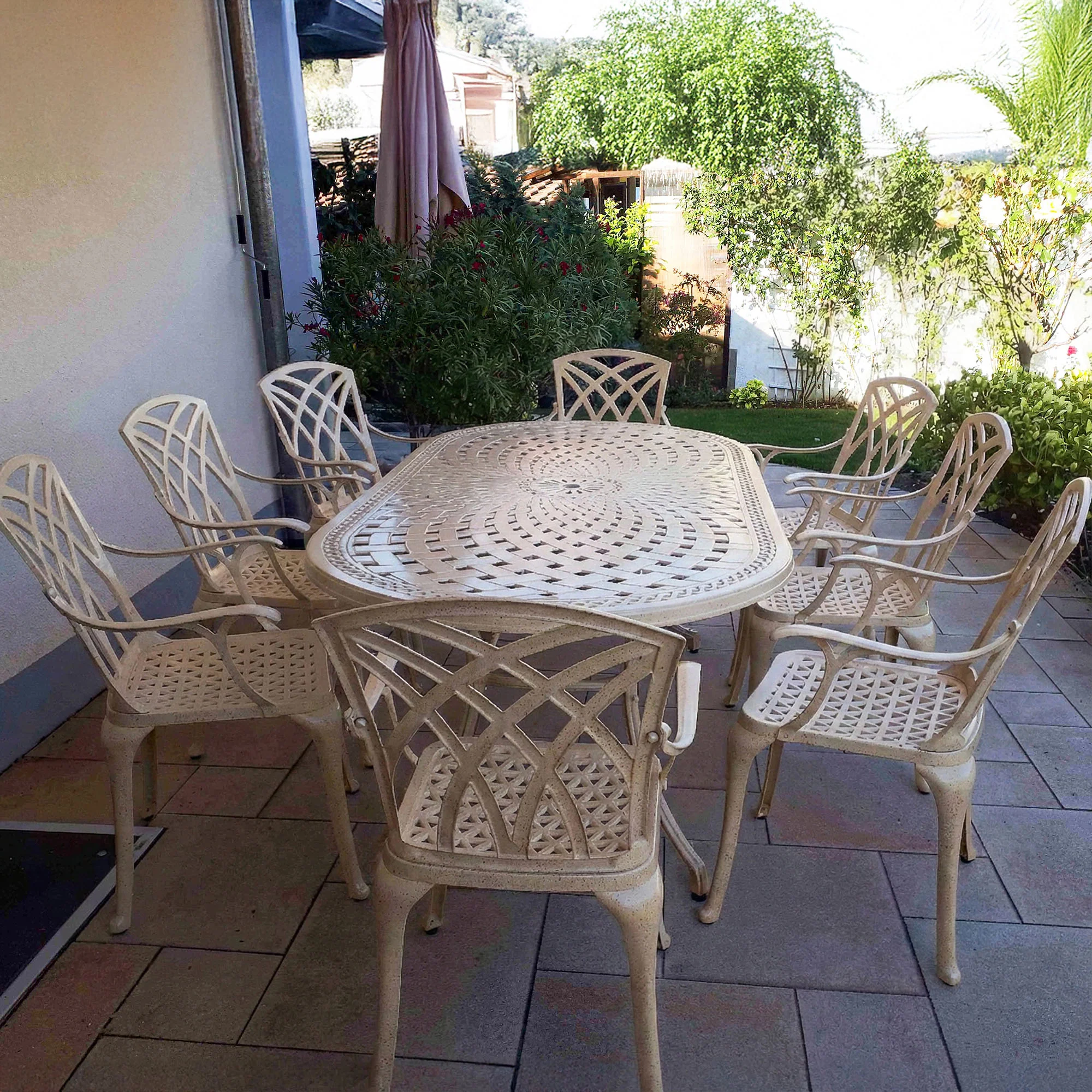 Catherine Table - Sandstone - Image 5