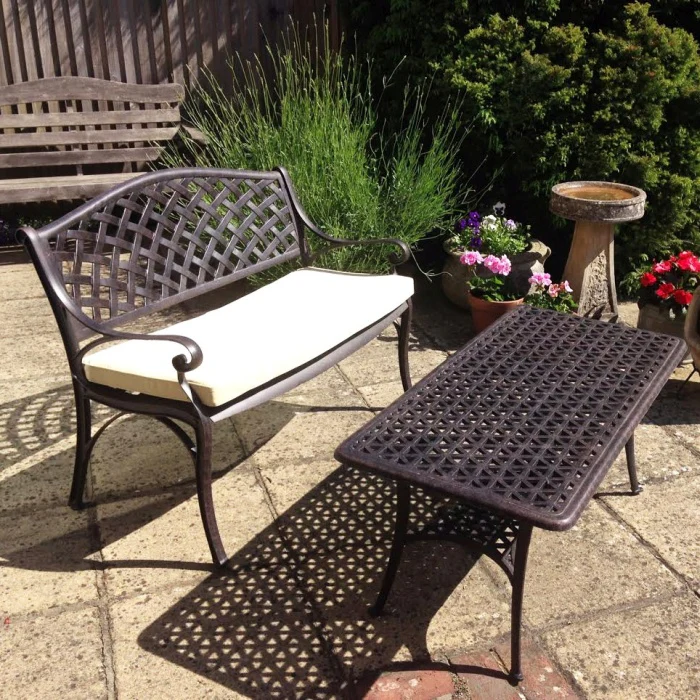 Claire Table - Antique Bronze - Image 12