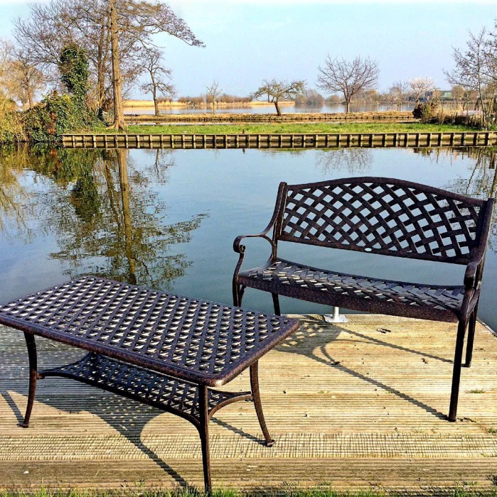 Claire Table - Antique Bronze - Image 4