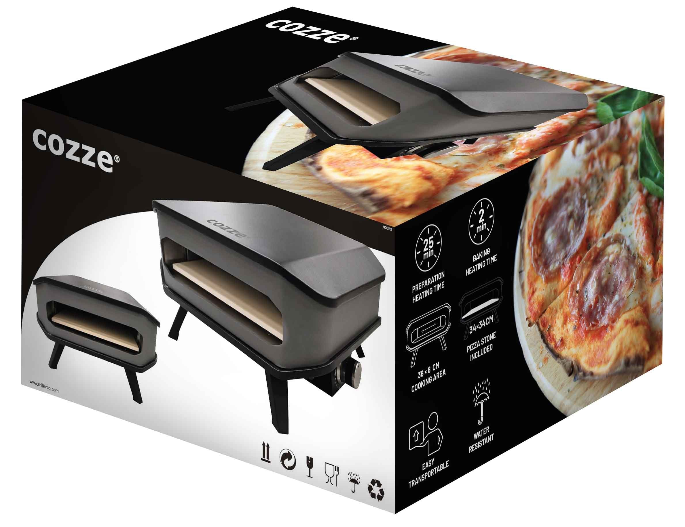 Cozze Pizza Oven 17" - Black - Image 6