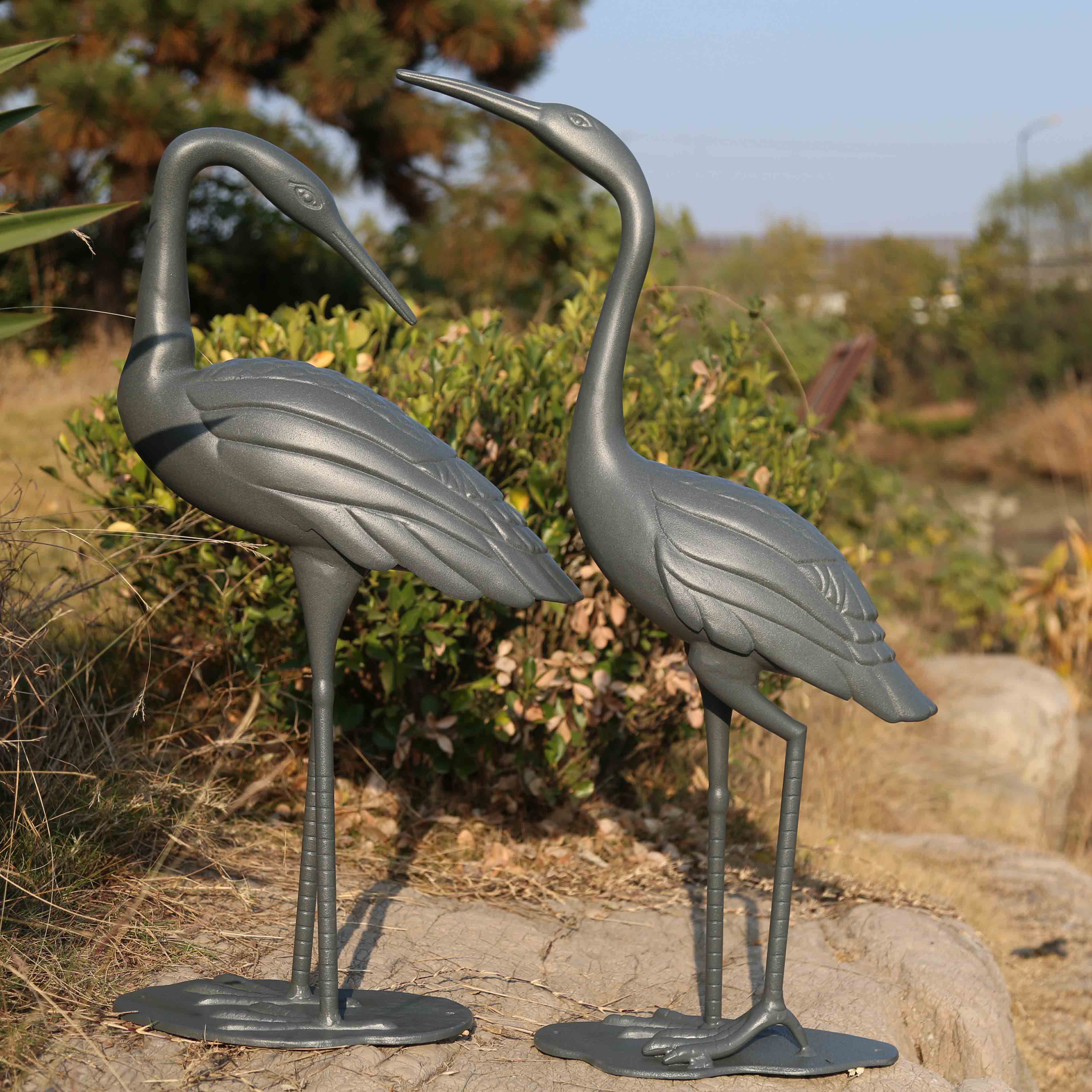 Crane Pair - Slate Grey - Image 7