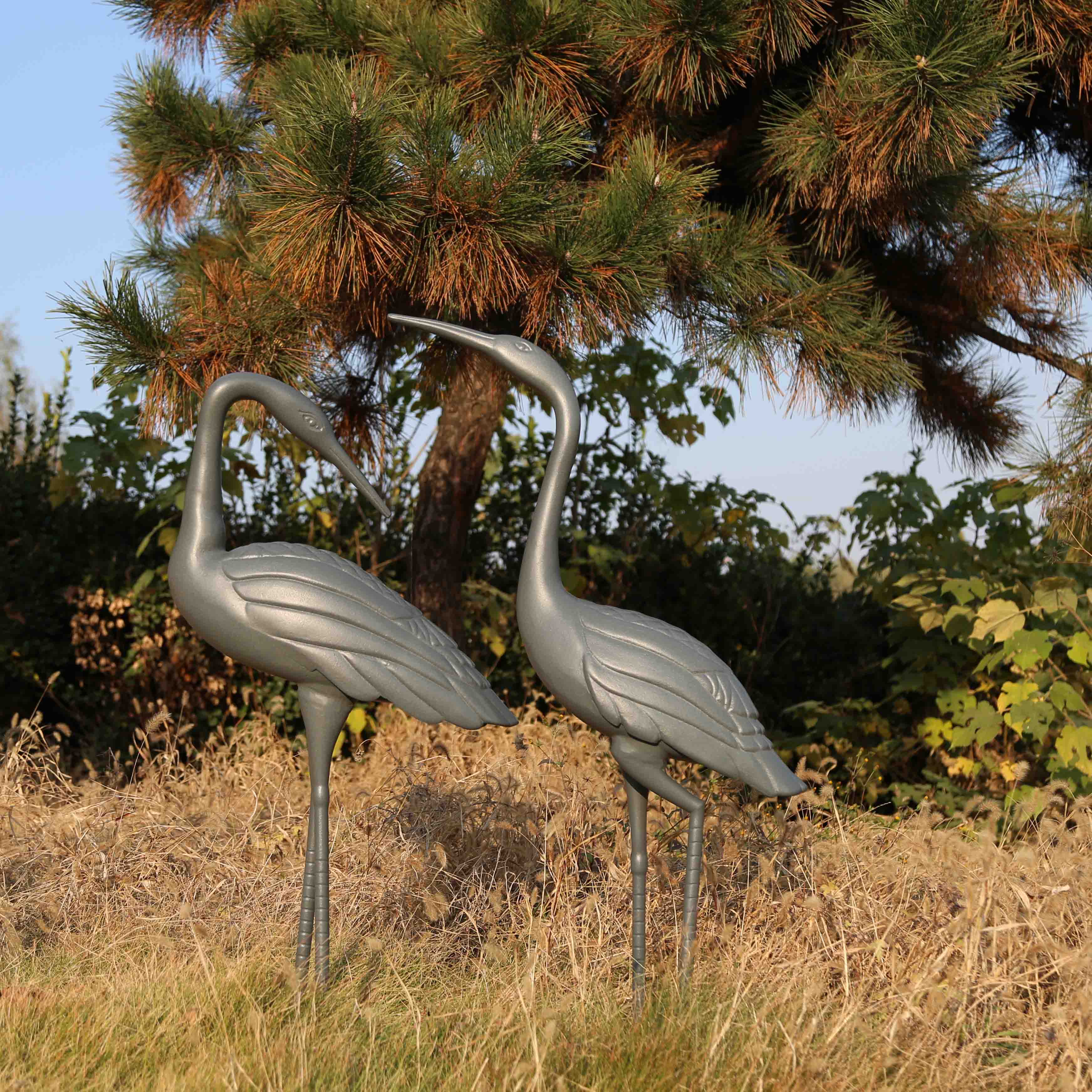Crane Pair - Slate Grey - Image 8