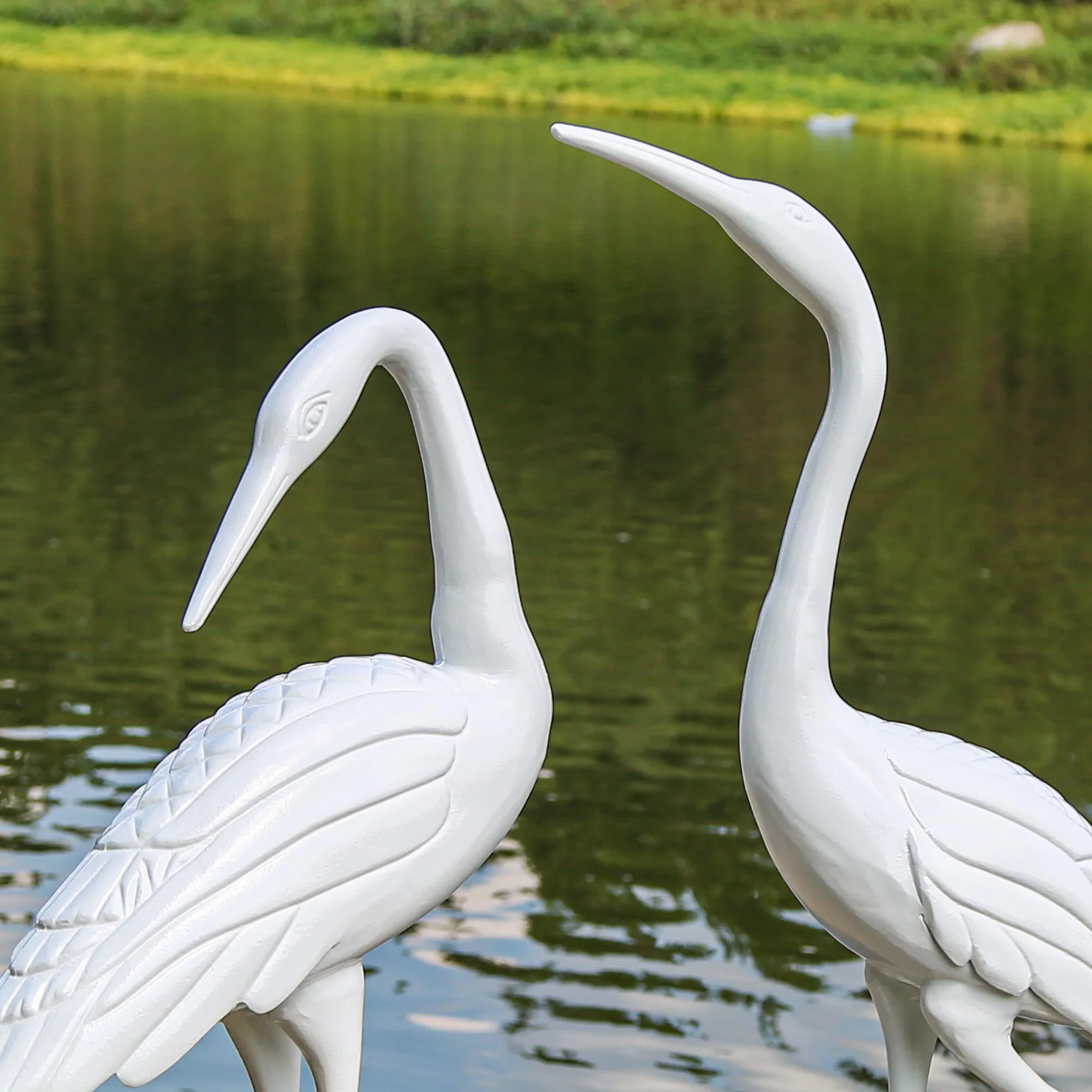 Crane Pair - White - Image 4