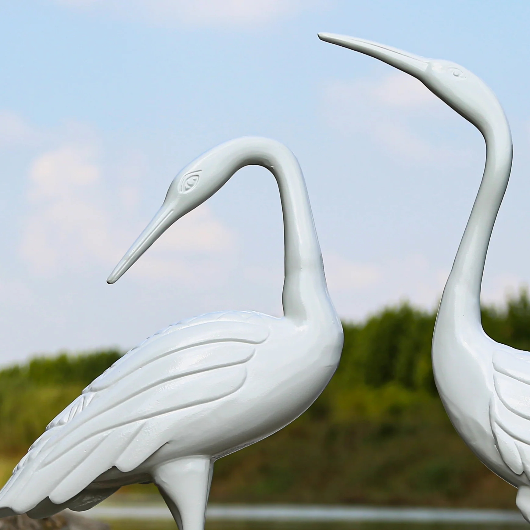 Crane Pair - White - Image 5