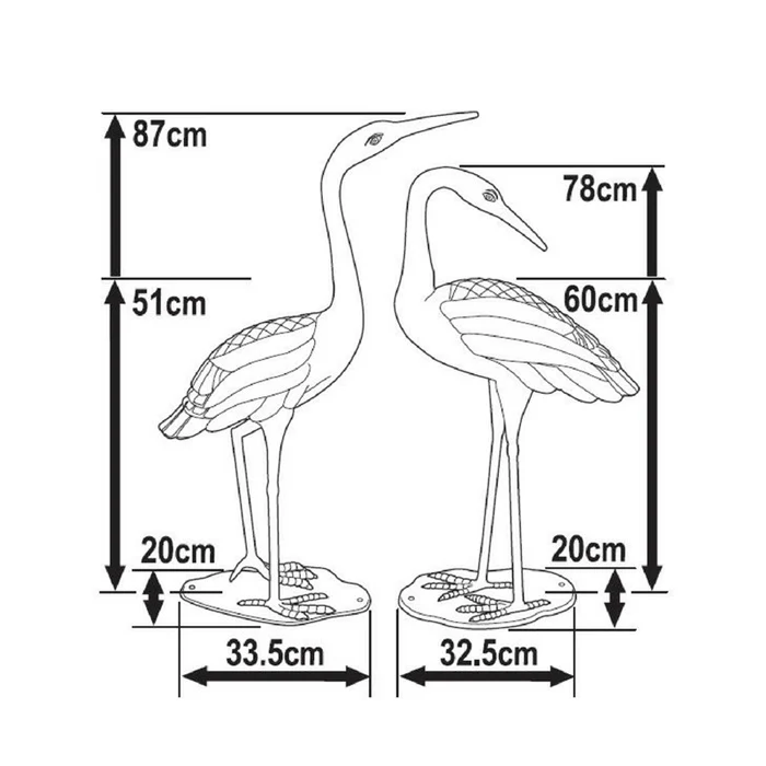 Crane Pair - White - Image 7