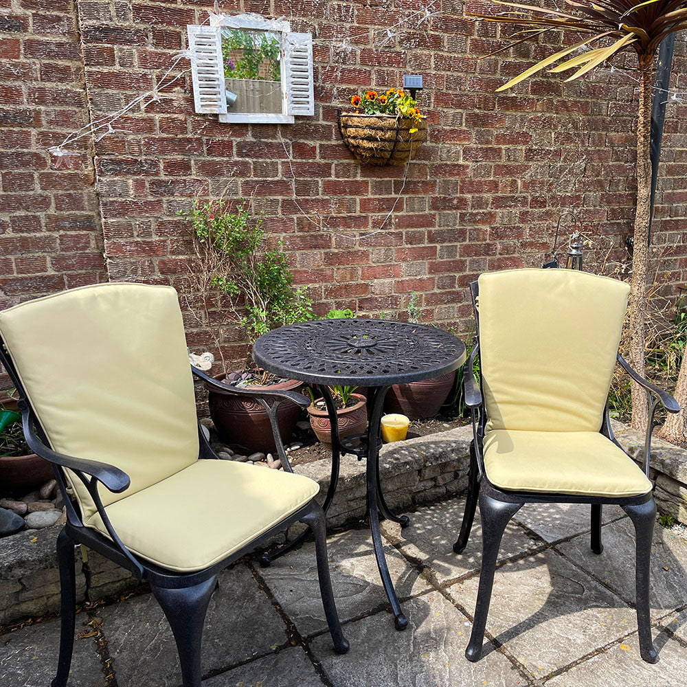 Curve Back Cushion Stone - Image 2