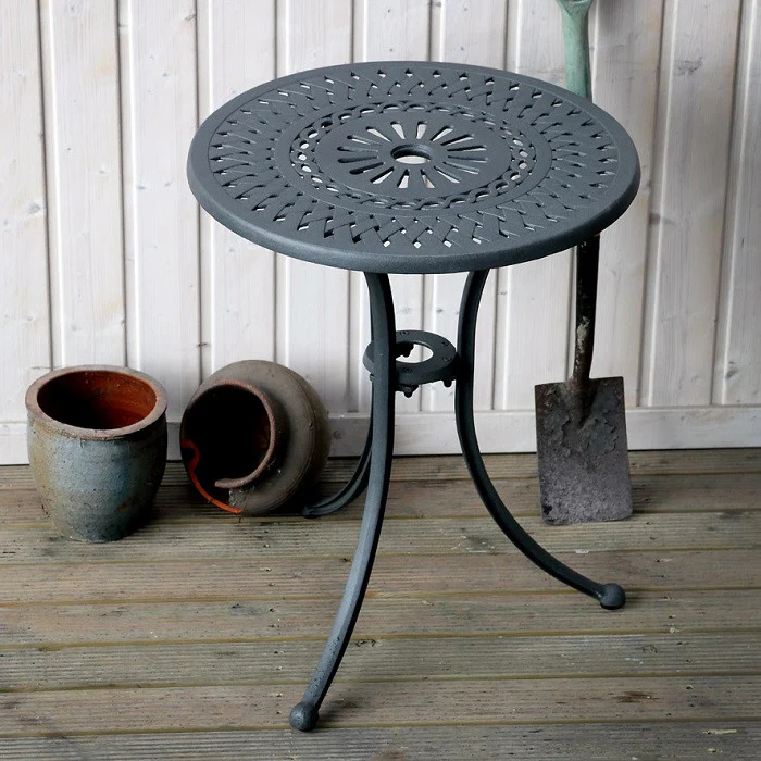 Eve Bistro Table 2 Seater Set - Slate - Image 10