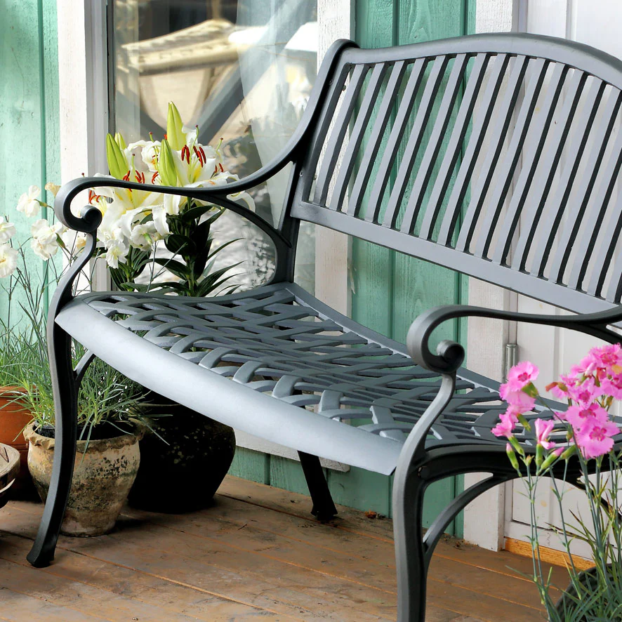 Grace Bench - Slate - Image 5