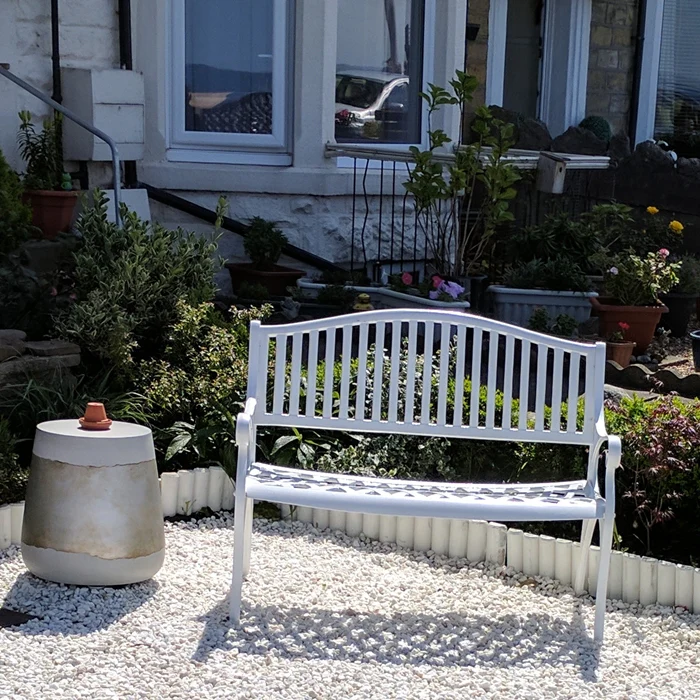 Grace Bench Set - White - Image 3