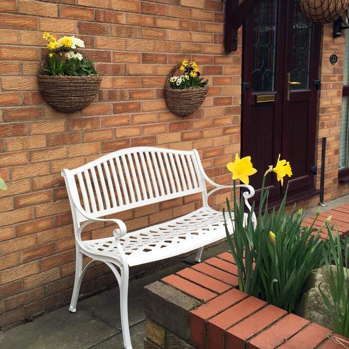 Grace Bench Set - White - Image 6