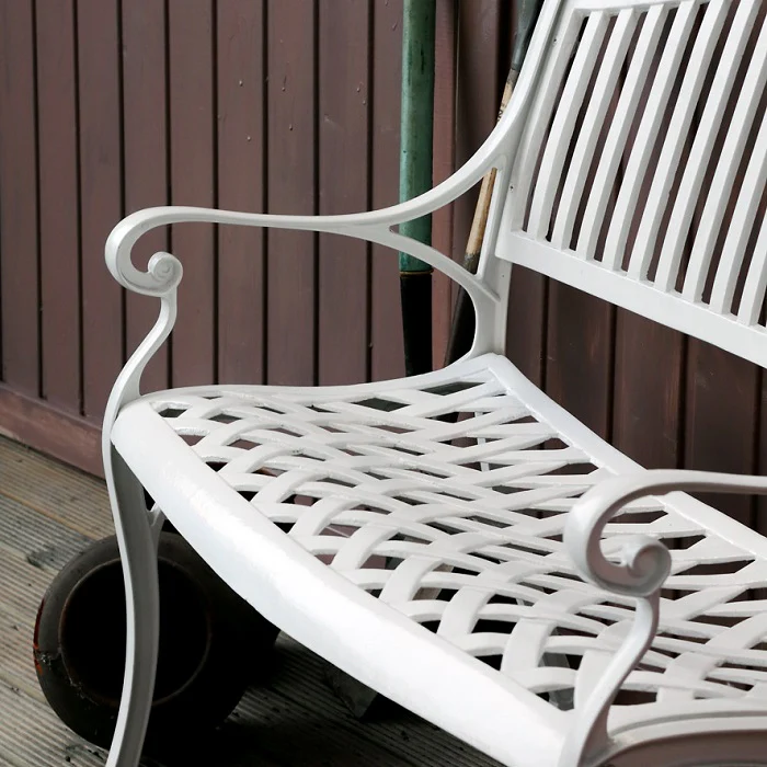 Grace Bench Set - White - Image 8