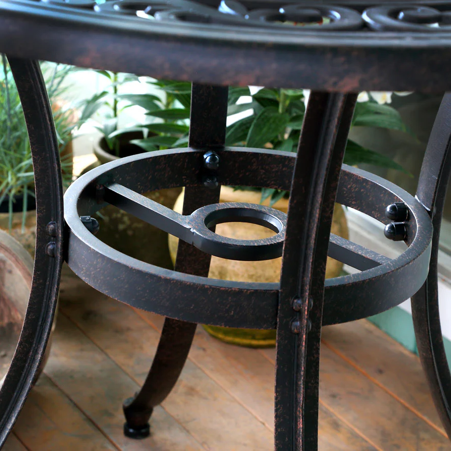 Hannah Table 2 Seater Set - Antique Bronze - Image 13