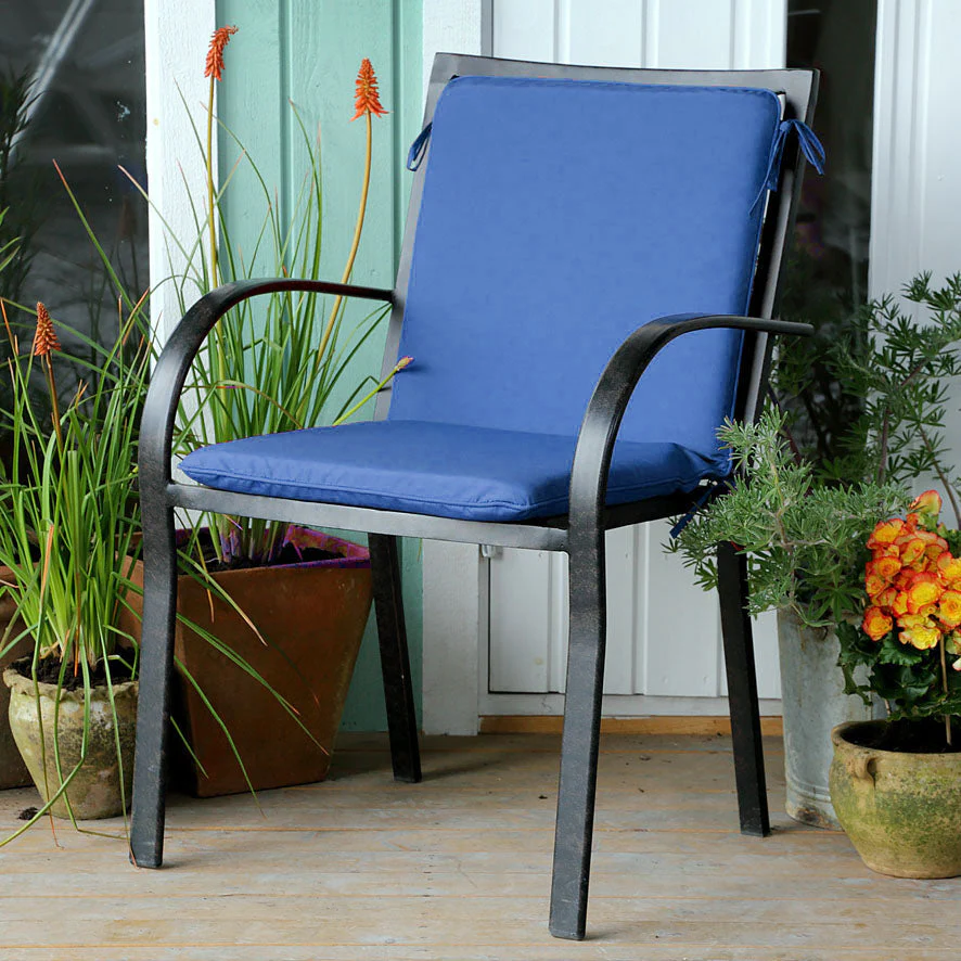 High Back Cushion - Blue - Image 2