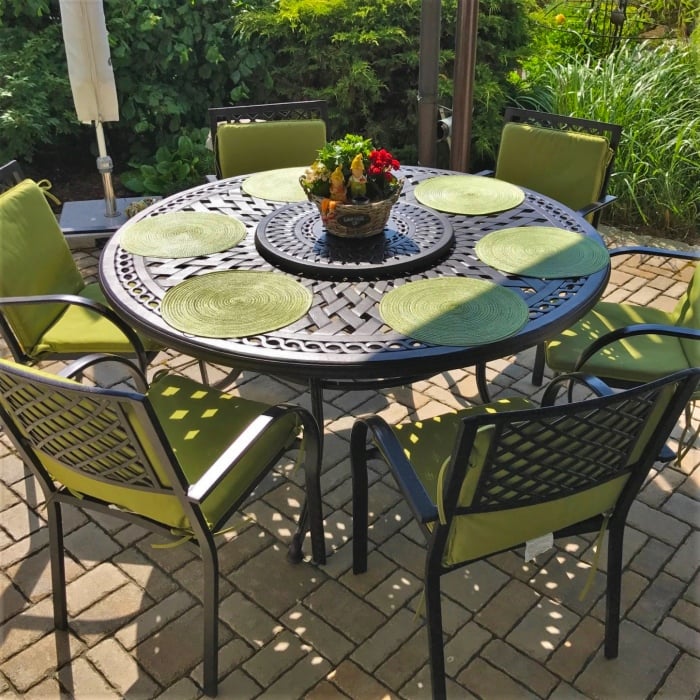 High Back Cushion - Green - Image 6