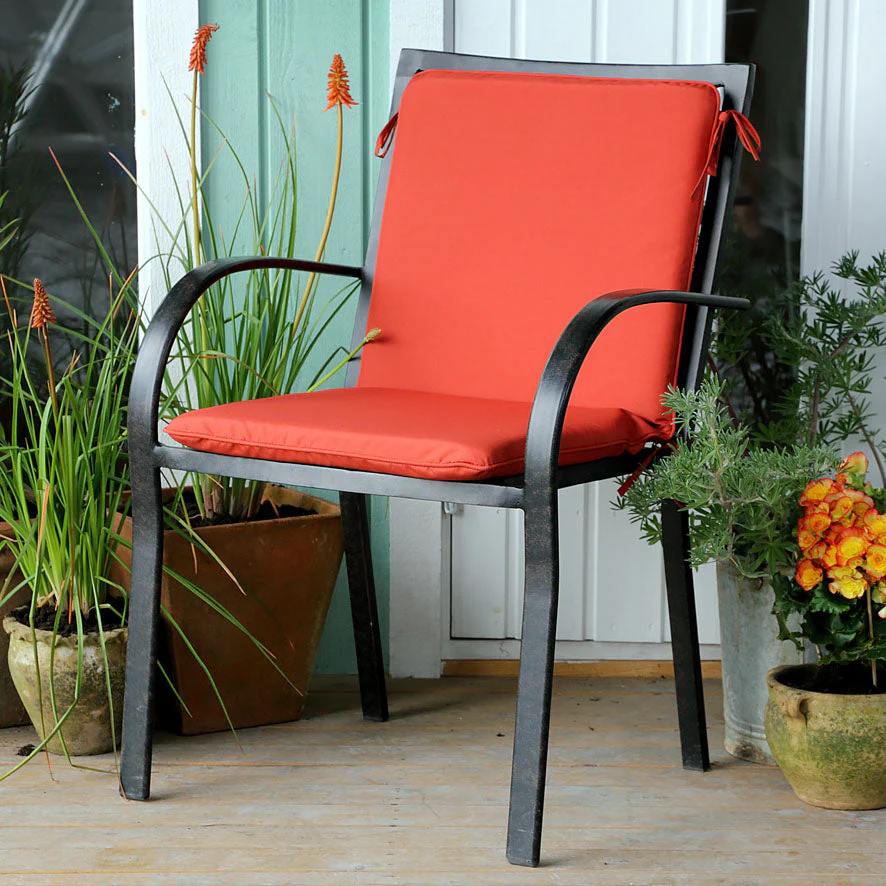 High Back Cushion - Terracotta - Image 2