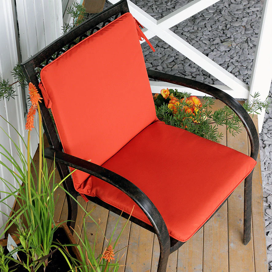 High Back Cushion - Terracotta - Image 4