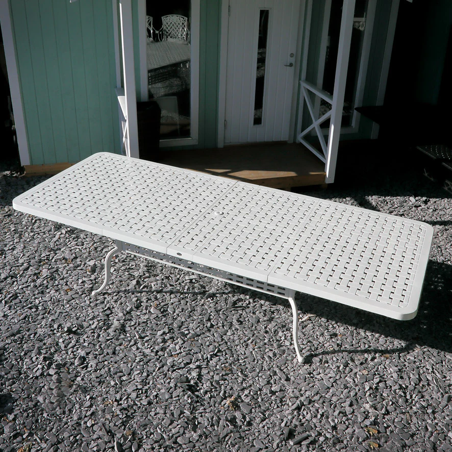 Isabelle Table 12 Seater Set - White - Image 10