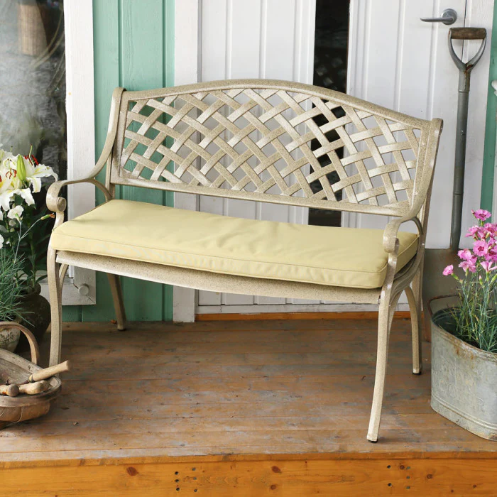 Jasmine Bench Set - Sandstone - Image 10