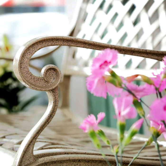 Jasmine Bench Set - Sandstone - Image 11