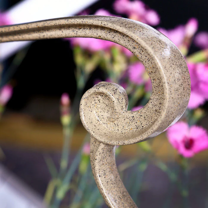 Jasmine Bench Set - Sandstone - Image 13