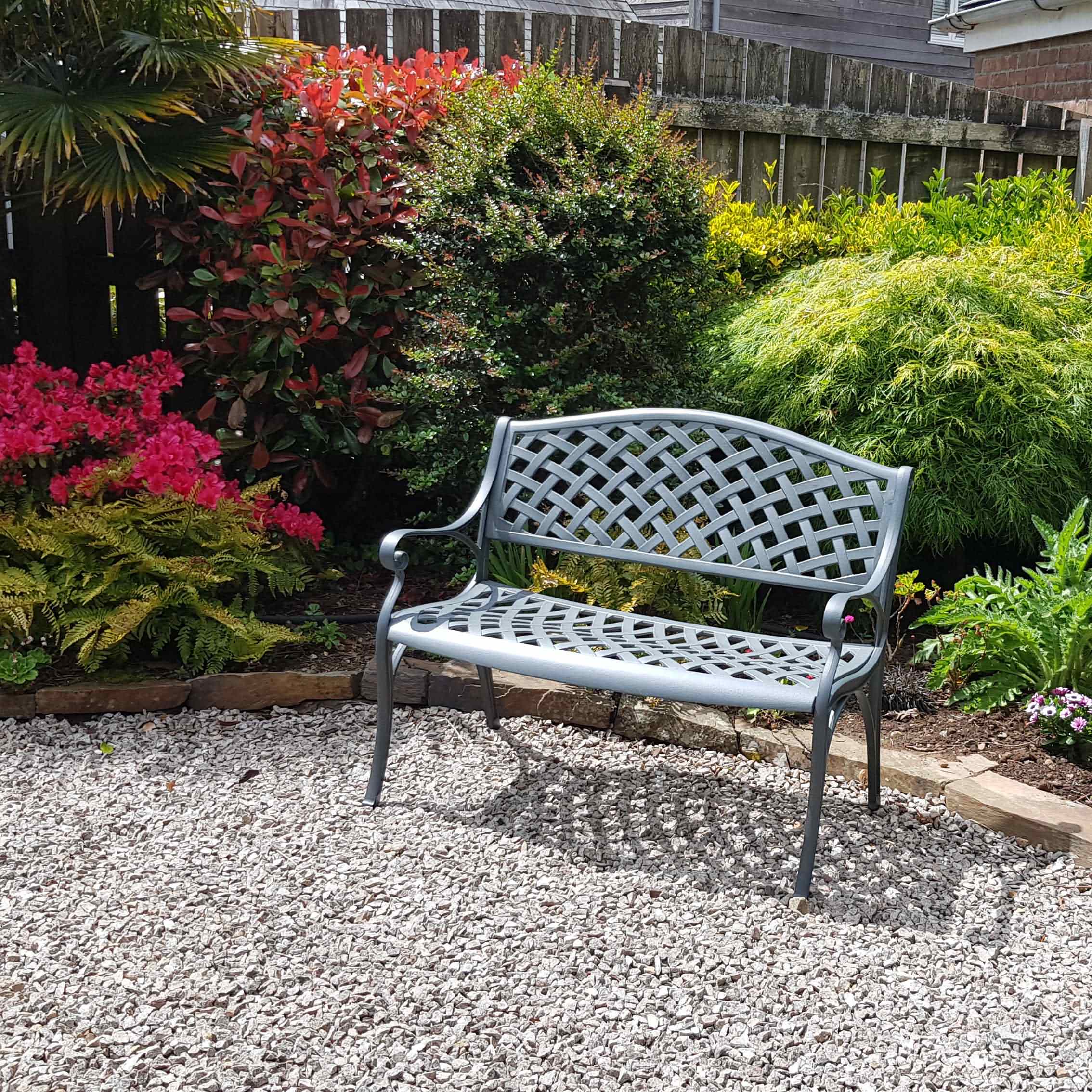 Jasmine Bench Set - Slate - Image 3