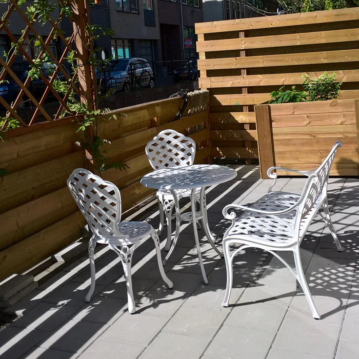 Jasmine Bench Set - White - Image 13
