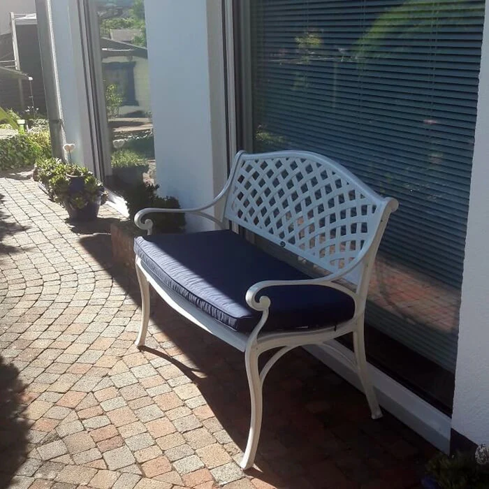 Jasmine Bench Set - White - Image 15