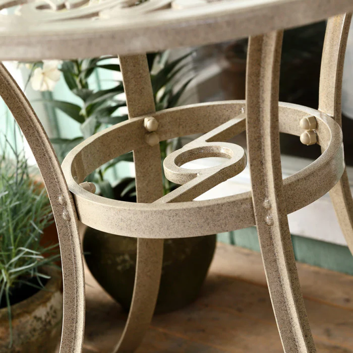 Jill Table 4 Seater Set - Sandstone - Image 4