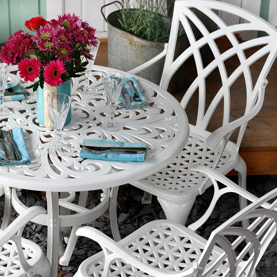 Jill Table - White - Image 2