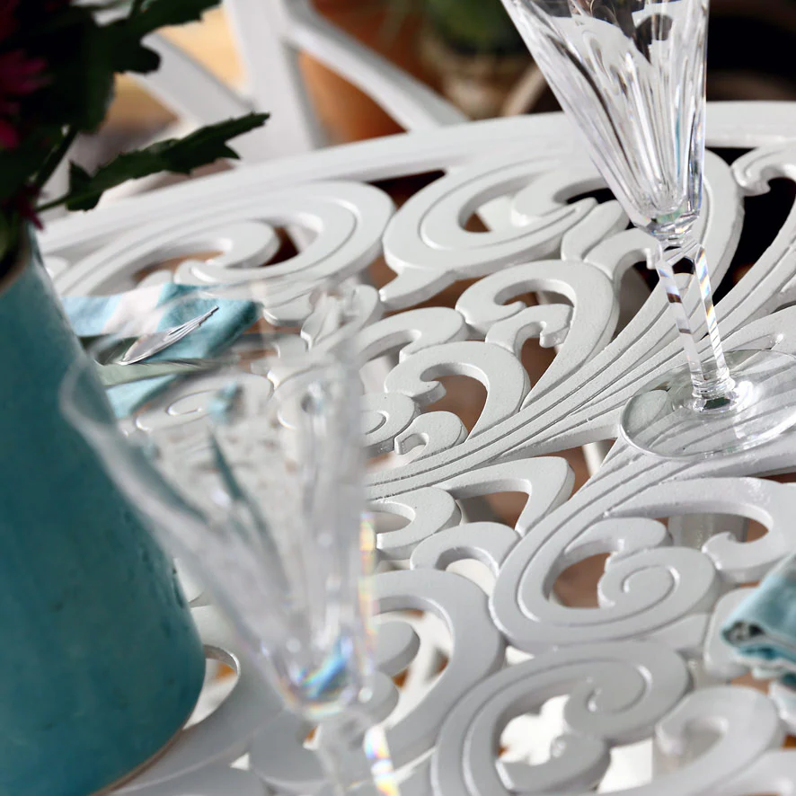 Jill Table - White - Image 5