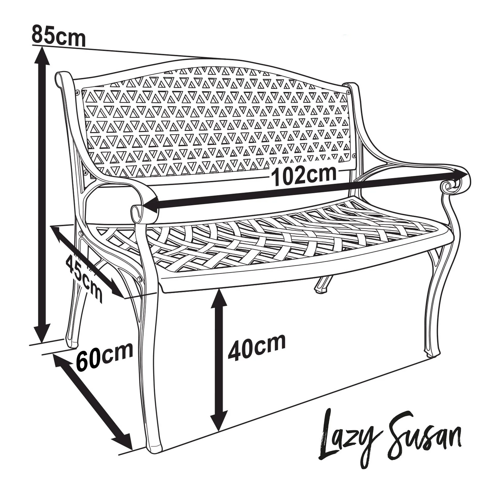 July Bench Set - White - Image 9