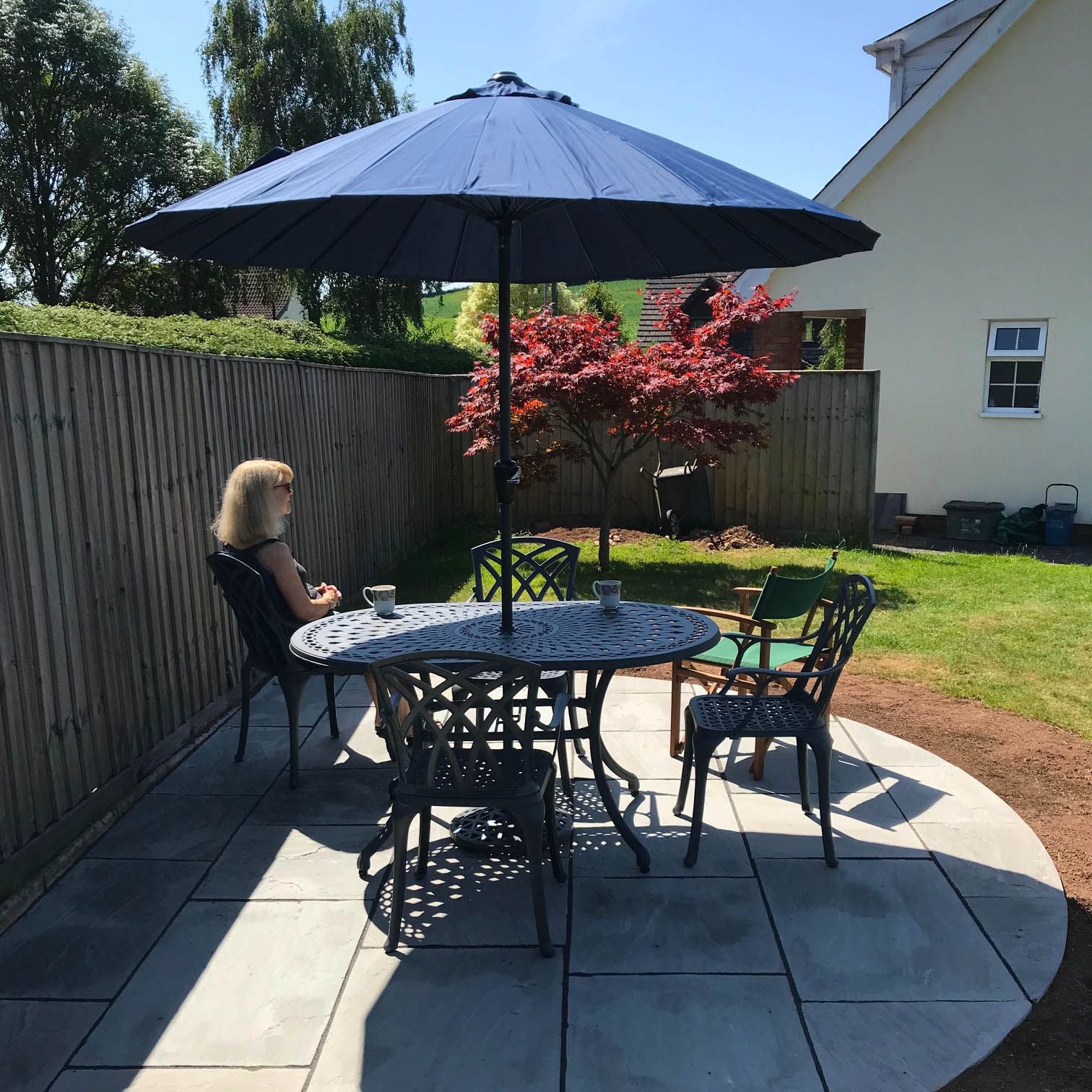 June Table 4 Seater Set - Slate - Image 13