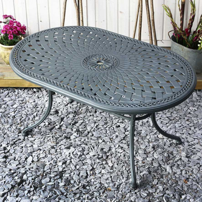 June Table 4 Seater Set - Slate - Image 14