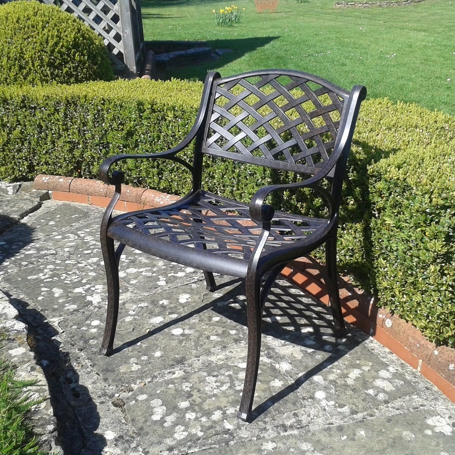 Kate Chair - Antique Bronze - Image 8