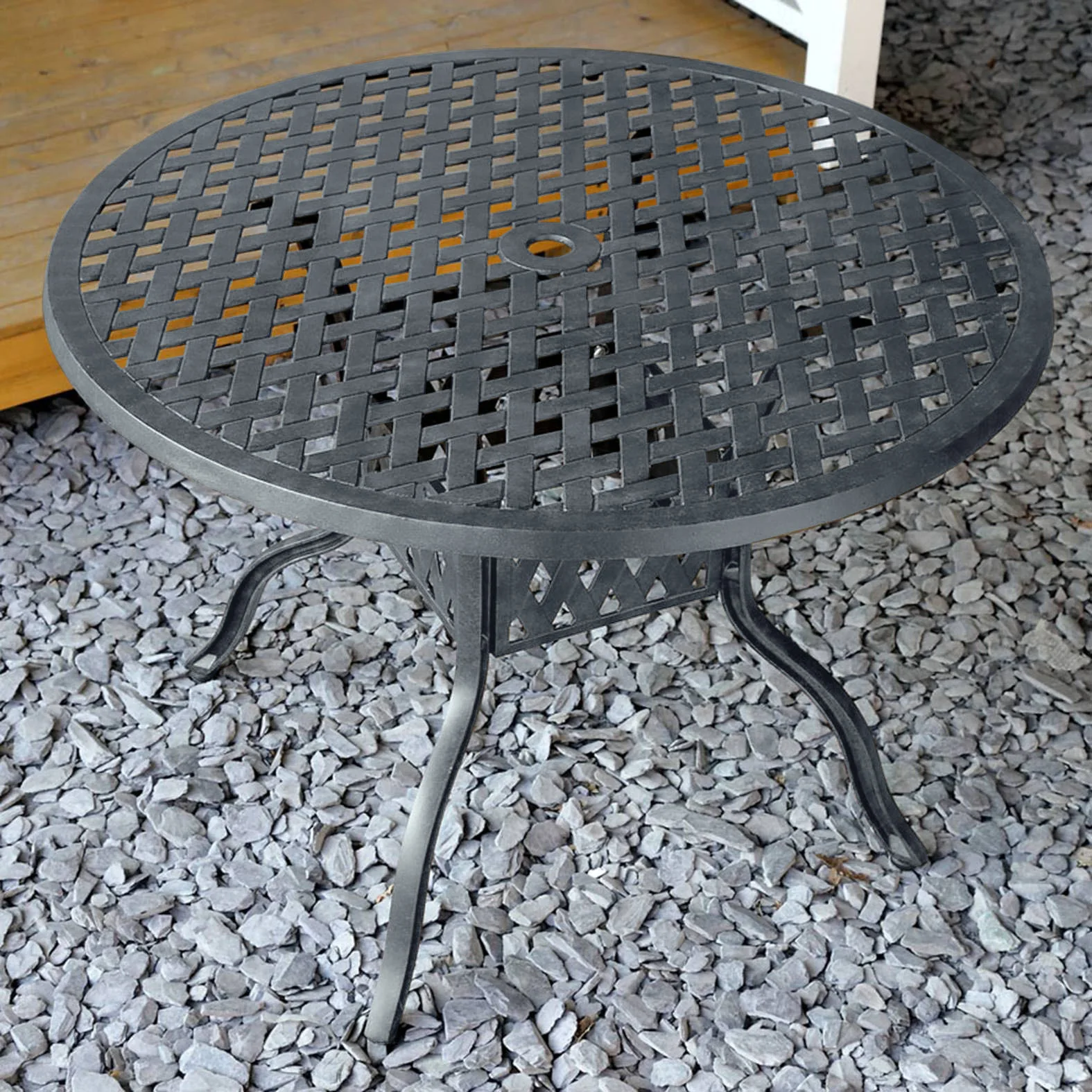 Lisa Table 4 Seater Set - Slate - Image 5