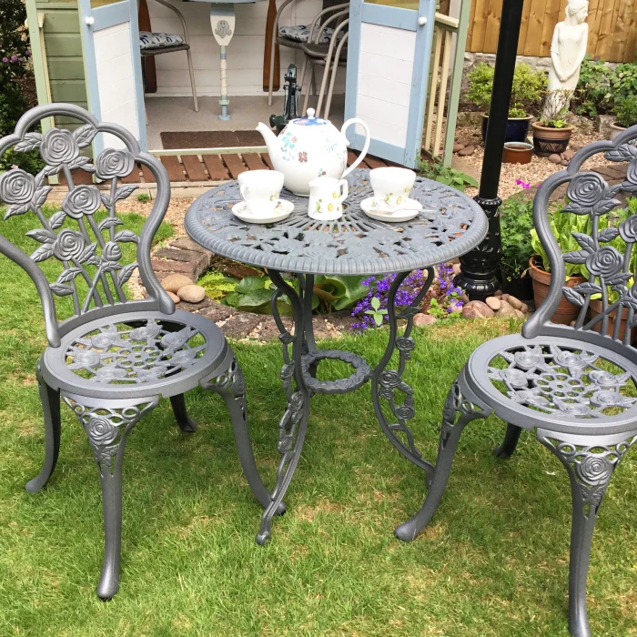 London Rose Table Only - Slate - Image 3