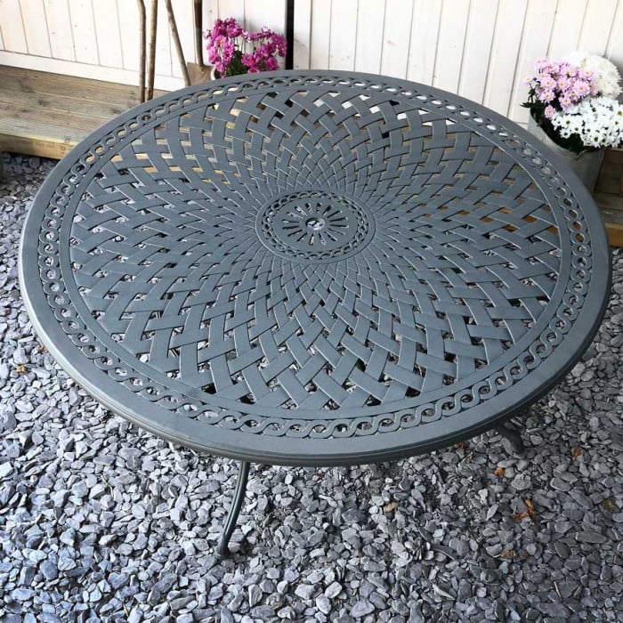 Olivia Table 10 Seater Set - Slate - Image 10